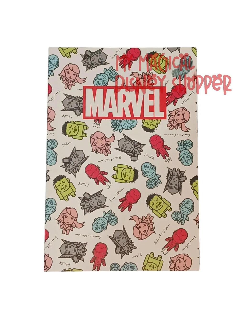 Marvel Avengers Memo (My Tasks Checklist) Notebook 80 Pages